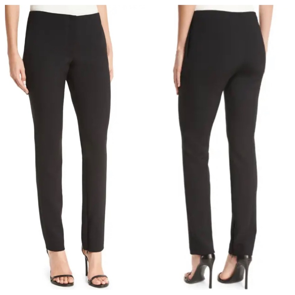 THEORY Womens Straight Fit Trousers Tennyson Pioneer Black Size US 4 G1005218